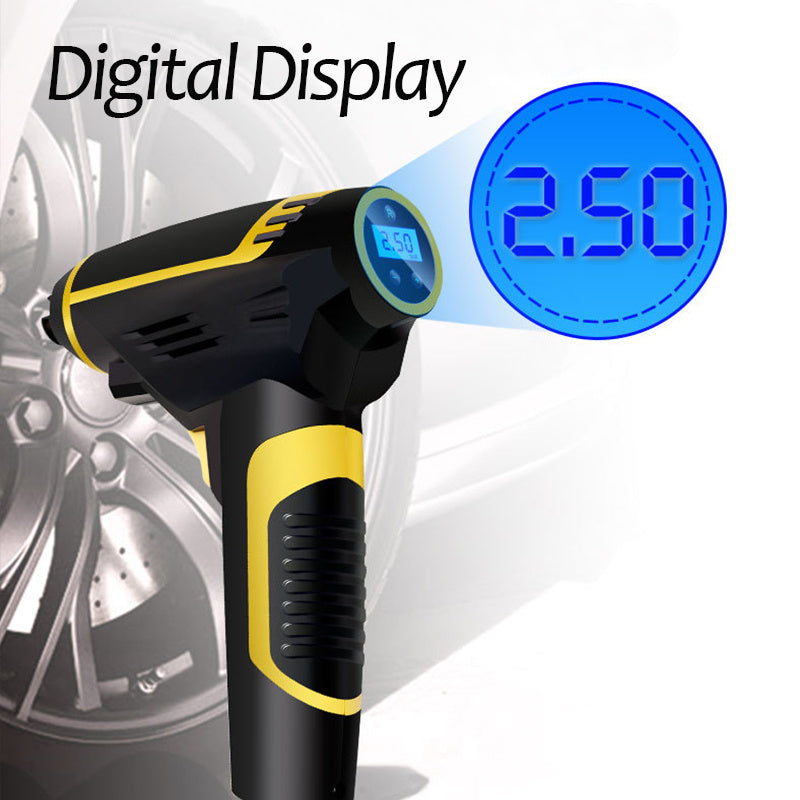 Automatic Portable Handheld Digital LED Smart Car Air Compressor SHANVY
