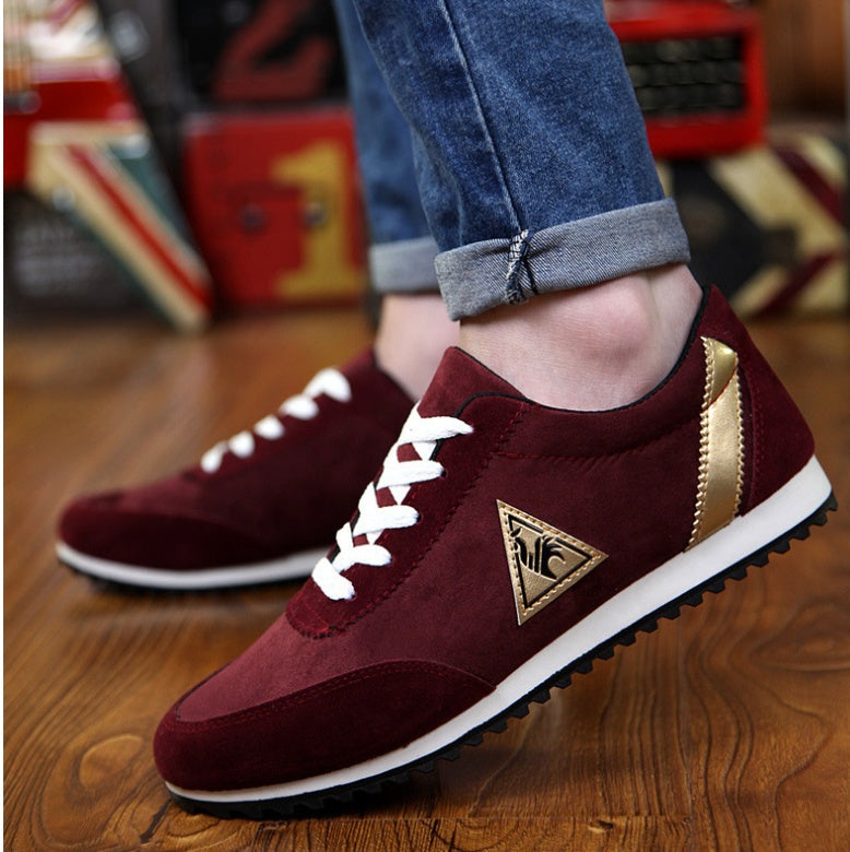 Men's tide shoes linen breathable casual shoes Korean youth students canvas shoes sports shoes SHANVY
