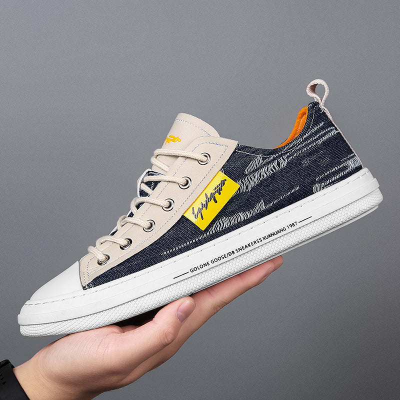 Canvas Shoes Men's Summer New Low Top Shoes Casual Shoes SHANVY
