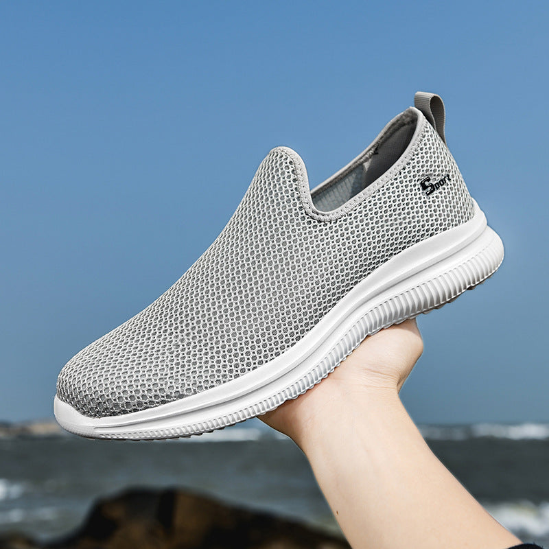 Mesh Shoes Men'S Shoes Large Size Breathable Mesh Shoes Casual Shoes Sneakers Couple Shoes SHANVY