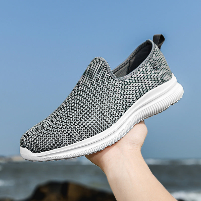 Mesh Shoes Men'S Shoes Large Size Breathable Mesh Shoes Casual Shoes Sneakers Couple Shoes SHANVY