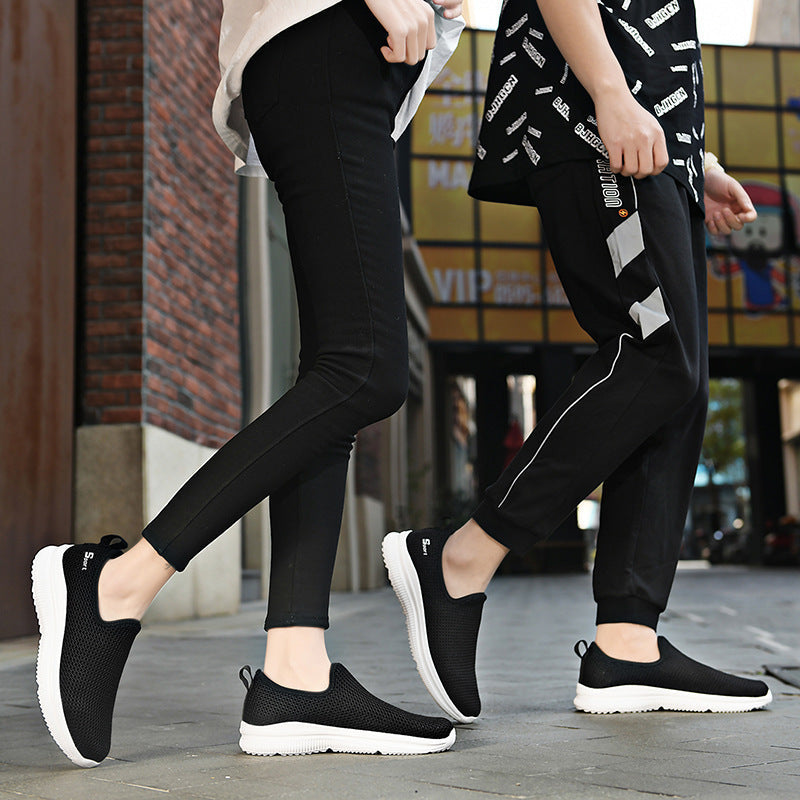 Mesh Shoes Men'S Shoes Large Size Breathable Mesh Shoes Casual Shoes Sneakers Couple Shoes SHANVY