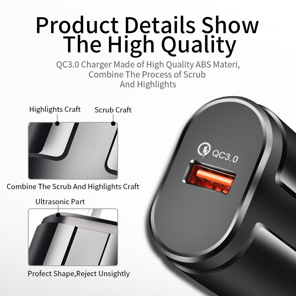 3A multifunctional fast charge charger SHANVY