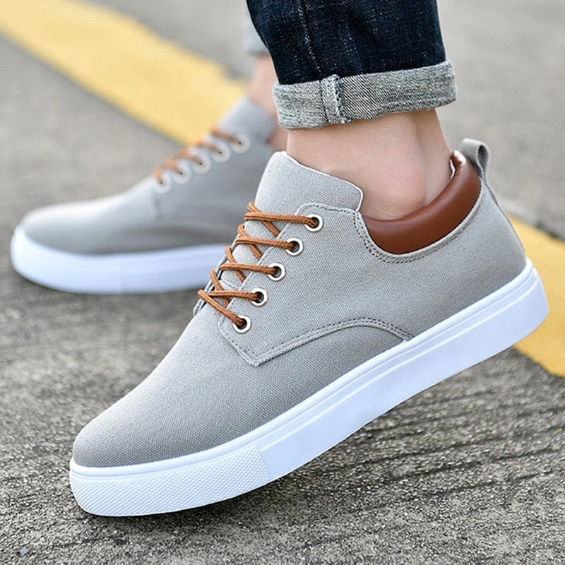 Breathable mens casual canvas sport shoes SHANVY