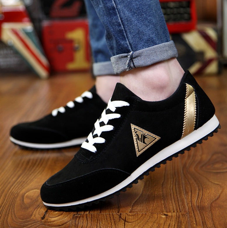 Men's tide shoes linen breathable casual shoes Korean youth students canvas shoes sports shoes SHANVY