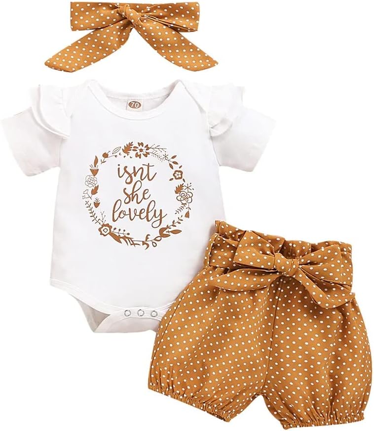 Baby Girl Clothes Girl Outfits Summer Clothes Romper Short-INFANT SHANVY