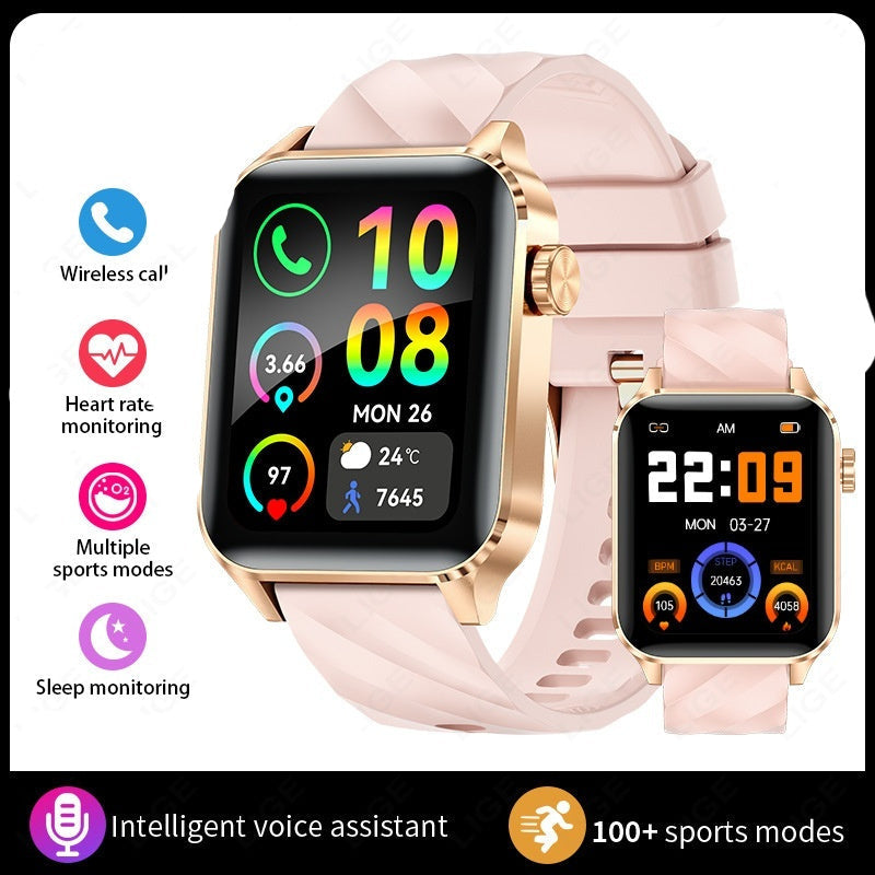 Bluetooth Calling Waterproof Health Monitoring Smart Watch SHANVY