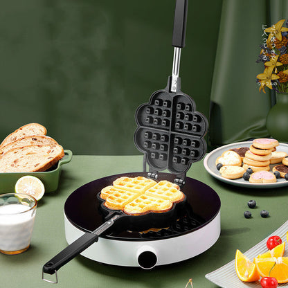 Baking Tools Cake Mold Heart-Shaped Non-Stick Cake Muffin Pan SHANVY