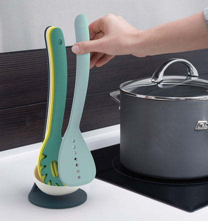 6Pcs Non-stick Cookware Set Heat Resistant Kitchenware Soup Spoon Spatula Baking Tools Cooking Tools Set Kitchen Supplies SHANVY