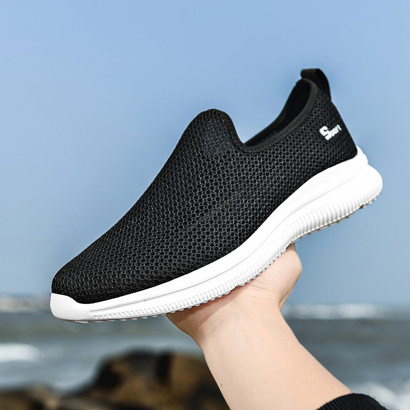 Mesh Shoes Men'S Shoes Large Size Breathable Mesh Shoes Casual Shoes Sneakers Couple Shoes SHANVY