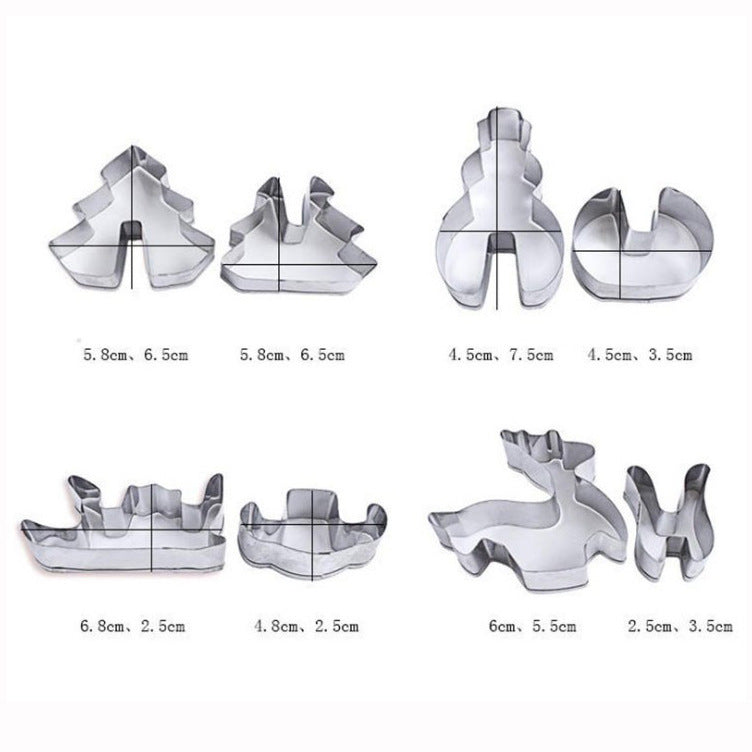 Baking Tools Stainless Steel Biscuit Mold SHANVY