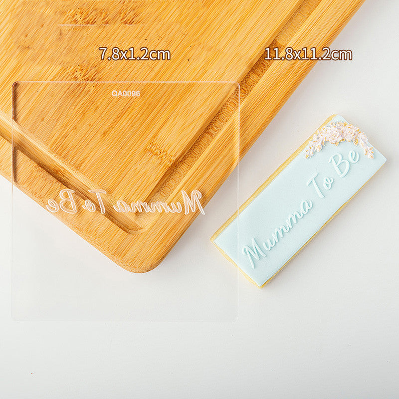 Baking Cake Tools Mother  Baby Fondant Die Biscuit Cutter SHANVY