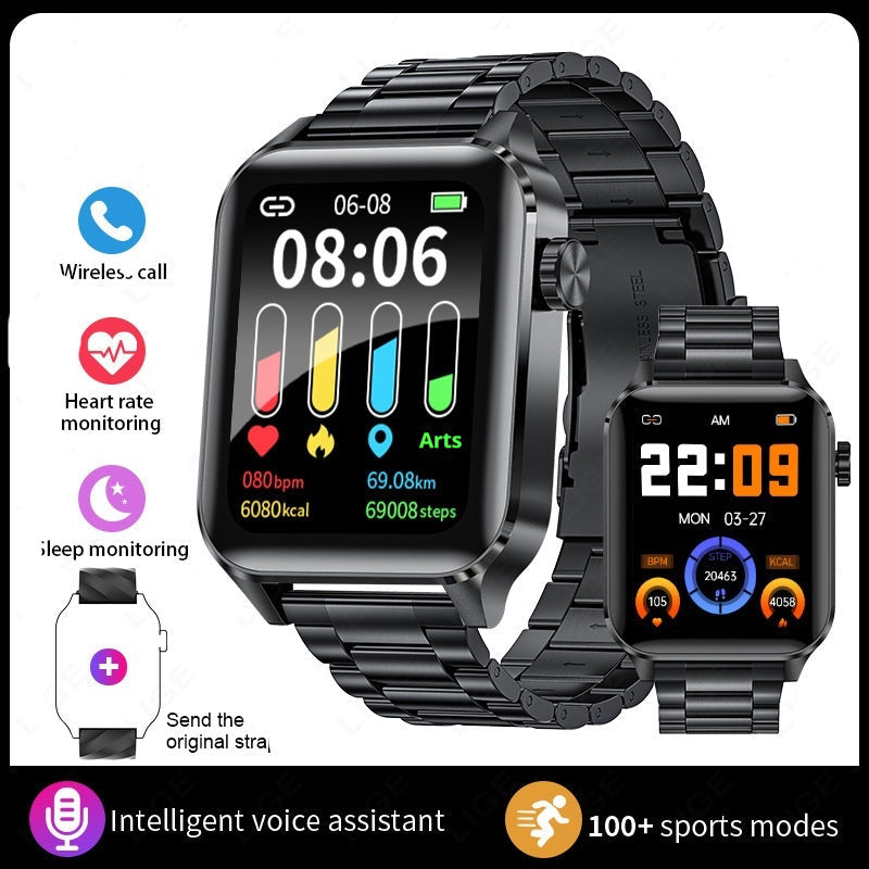 Bluetooth Calling Waterproof Health Monitoring Smart Watch SHANVY