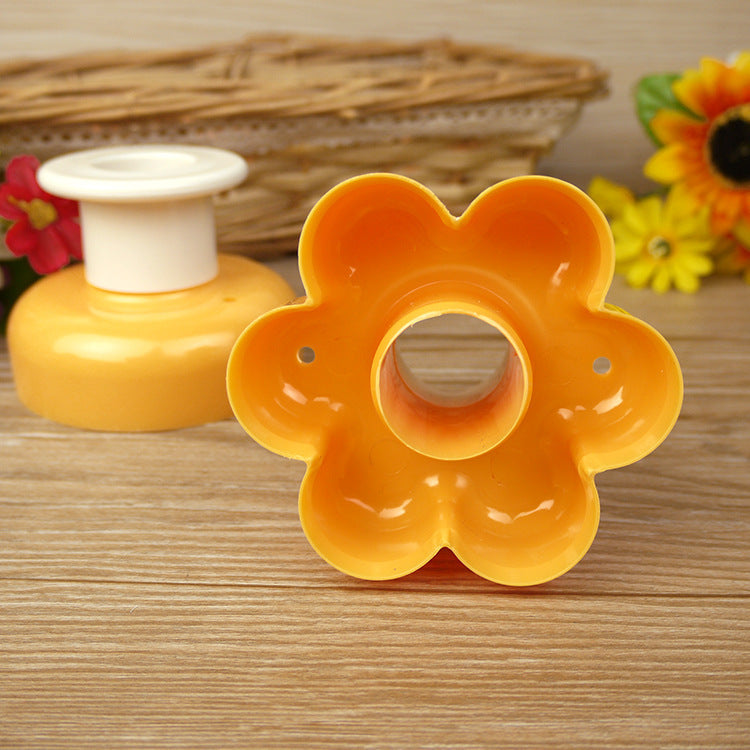 Baking Tools Heart Flower Star Round Donut Mold Press SHANVY
