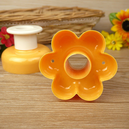 Baking Tools Heart Flower Star Round Donut Mold Press SHANVY