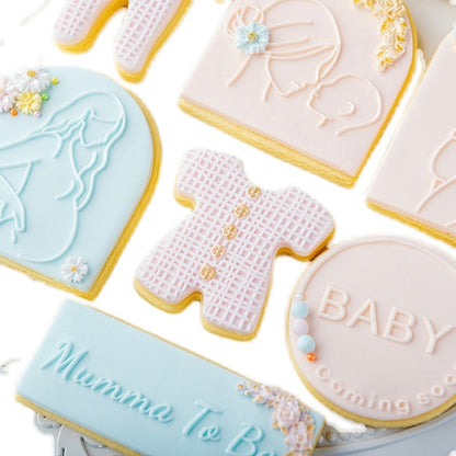 Baking Cake Tools Mother  Baby Fondant Die Biscuit Cutter SHANVY