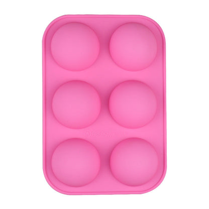 Baking Tools Small Semicircle Silicone Cake Mold Chocolate Mold Hemispheric Mousse Cake Mold SHANVY