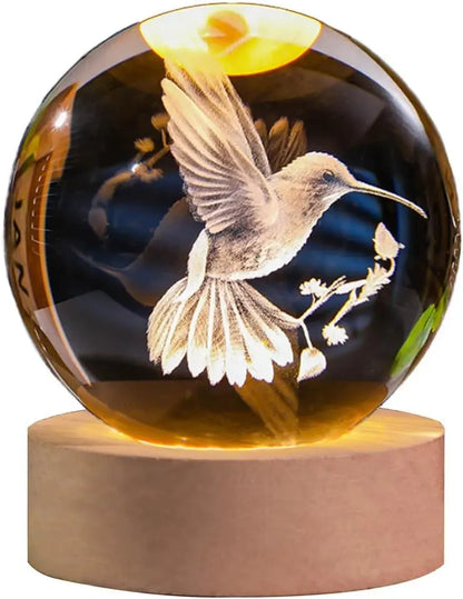 LED Stand, Saturn Planet Sphere Space Lamp, Decorative Glass Balls, Saturn Globe Paperweight Gifts for Women Kids(60mm) SHANVY