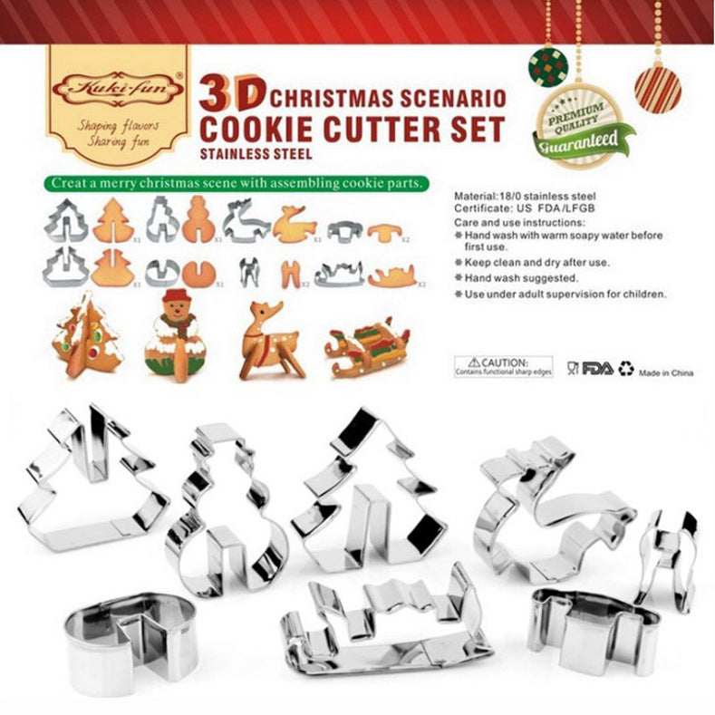 Baking Tools Stainless Steel Biscuit Mold SHANVY