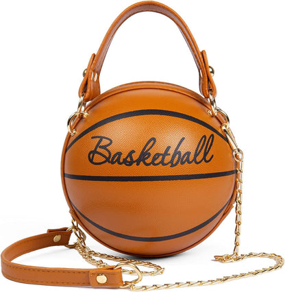 basketball shoulder bag Messenger Bag handbag mini round SHANVY