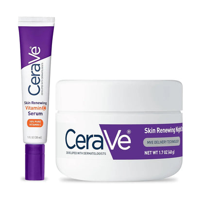 Vitamin C Serum and Night Cream Skin Care Set SHANVY