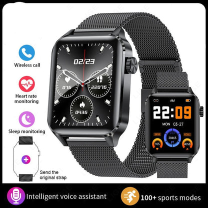Bluetooth Calling Waterproof Health Monitoring Smart Watch SHANVY