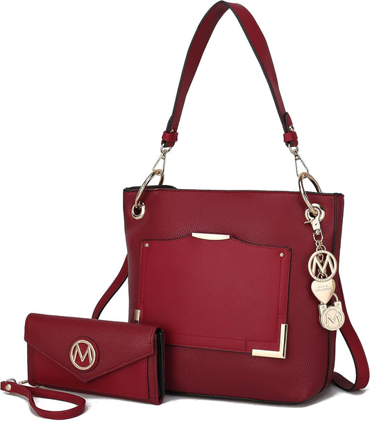 Bag for Women, & Wristlet Wallet Purse Set –MKF SHANVY