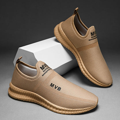 Mesh Running Shoes Light Casual Shoes Soft Bottom Lazy Shoes Men's Shoes On Behalf Of SHANVY