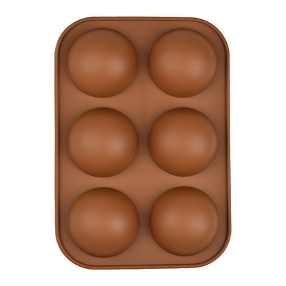 Baking Tools Small Semicircle Silicone Cake Mold Chocolate Mold Hemispheric Mousse Cake Mold SHANVY