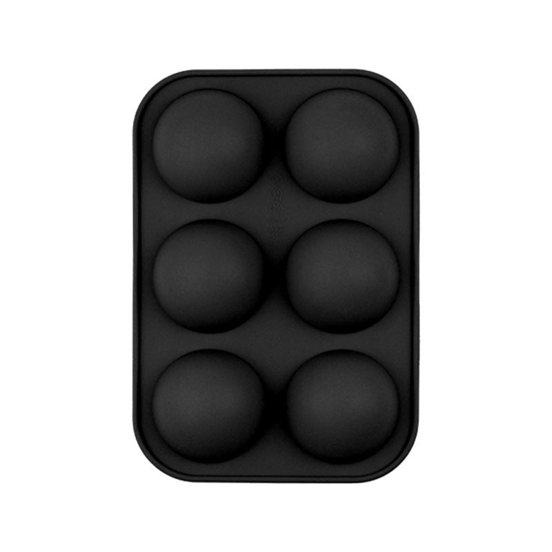 Baking Tools Small Semicircle Silicone Cake Mold Chocolate Mold Hemispheric Mousse Cake Mold SHANVY