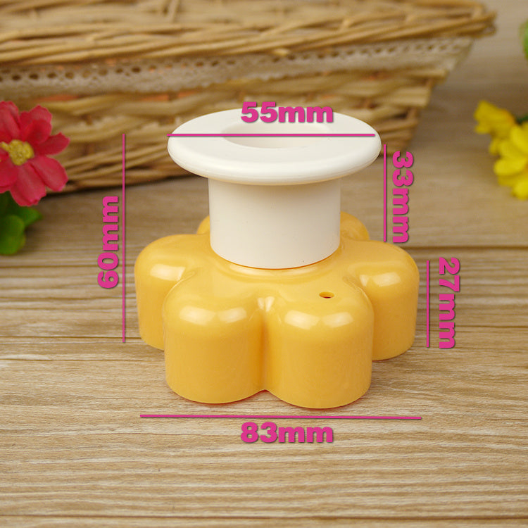 Baking Tools Heart Flower Star Round Donut Mold Press SHANVY