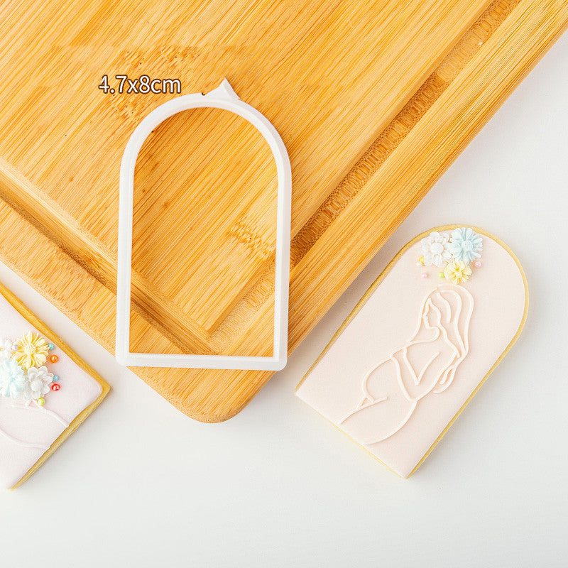Baking Cake Tools Mother  Baby Fondant Die Biscuit Cutter SHANVY