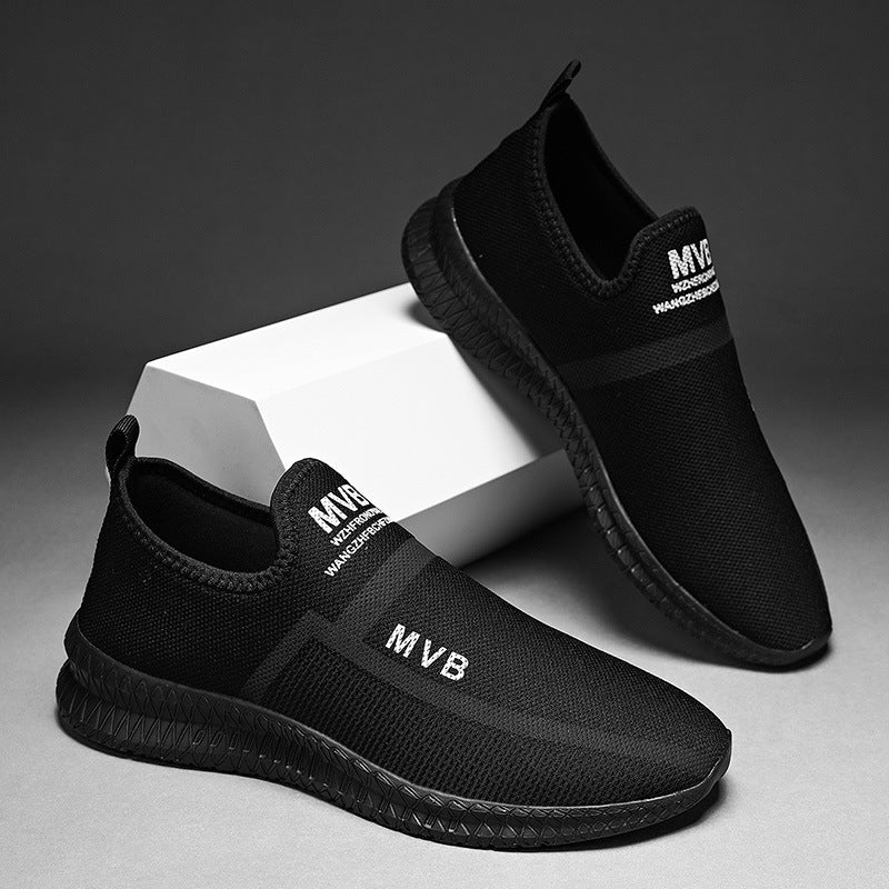 Mesh Running Shoes Light Casual Shoes Soft Bottom Lazy Shoes Men's Shoes On Behalf Of SHANVY