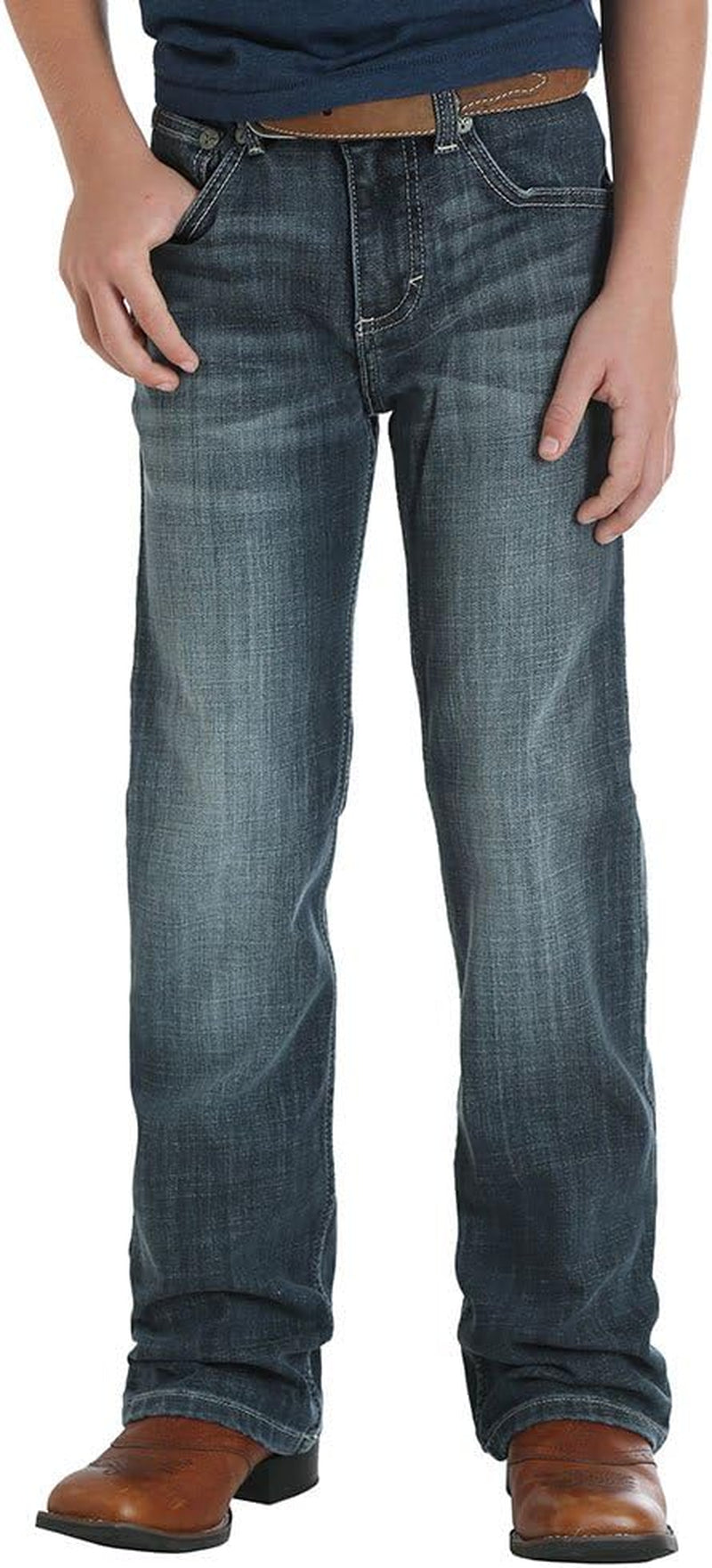 Boys' 20X Vintage Bootcut Slim Fit Jeans