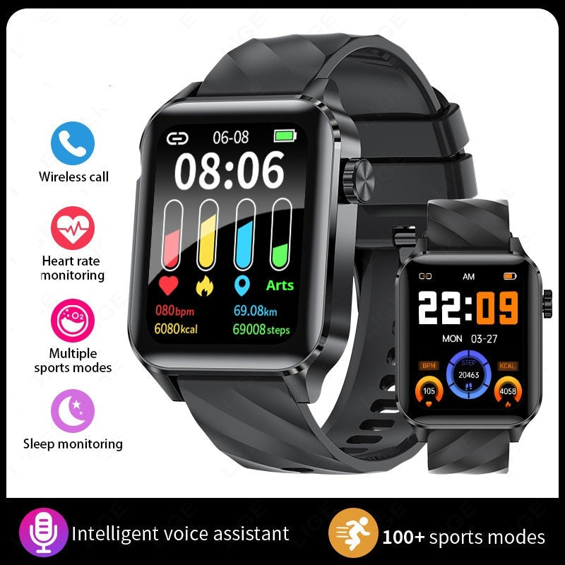 Bluetooth Calling Waterproof Health Monitoring Smart Watch SHANVY