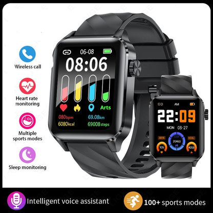 Bluetooth Calling Waterproof Health Monitoring Smart Watch SHANVY