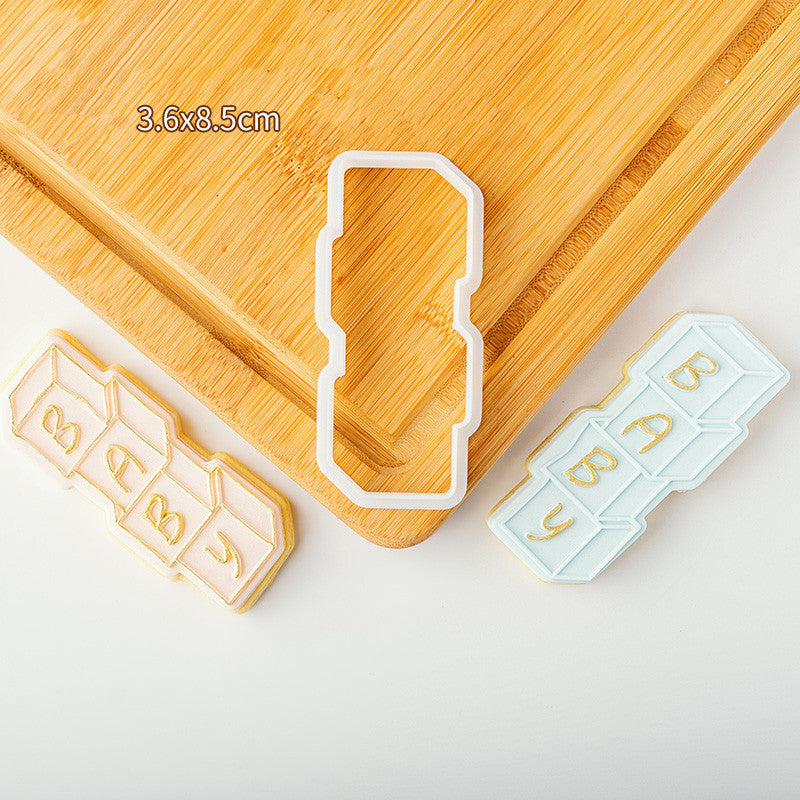 Baking Cake Tools Mother  Baby Fondant Die Biscuit Cutter SHANVY