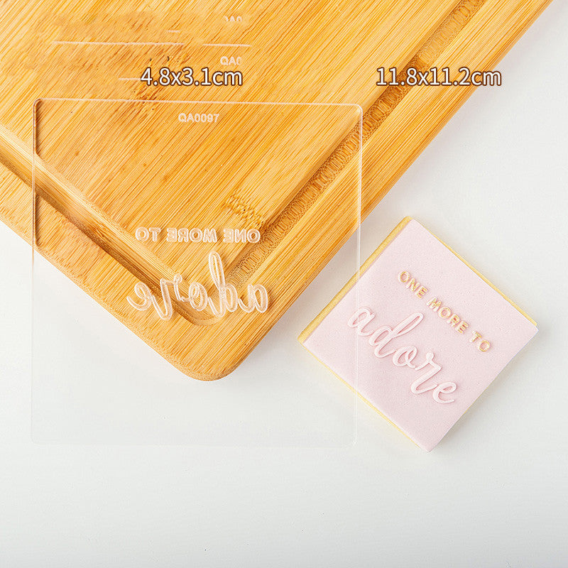 Baking Cake Tools Mother  Baby Fondant Die Biscuit Cutter SHANVY