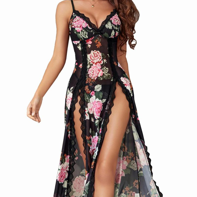  Women Lingerie Lace Sleepwear  