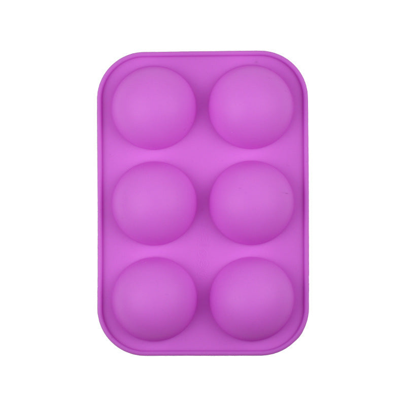 Baking Tools Small Semicircle Silicone Cake Mold Chocolate Mold Hemispheric Mousse Cake Mold SHANVY