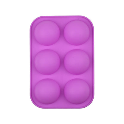 Baking Tools Small Semicircle Silicone Cake Mold Chocolate Mold Hemispheric Mousse Cake Mold SHANVY