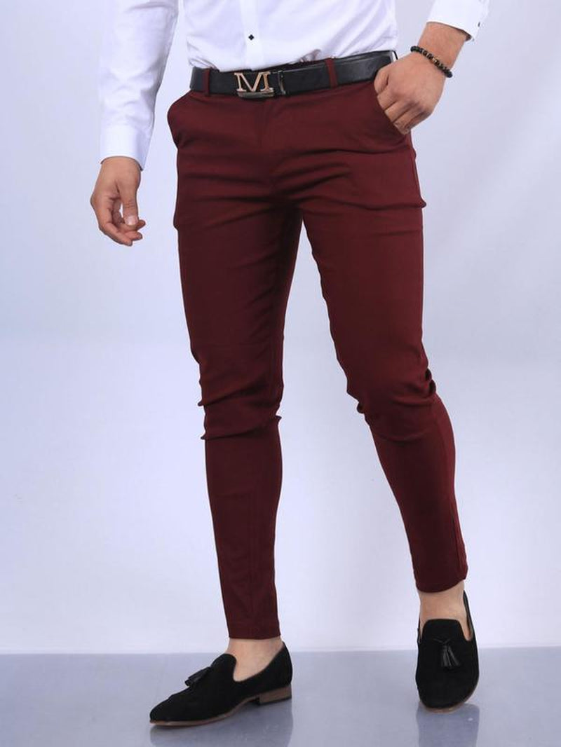 Men's Plain Pockets Pants  