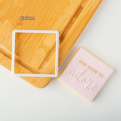 Baking Cake Tools Mother  Baby Fondant Die Biscuit Cutter SHANVY